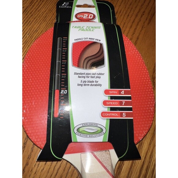 Ping Pong Paddle Eastpoint EPS 2.0 Table Tennis Wooden Handle Replacement New - Picture 2 of 5